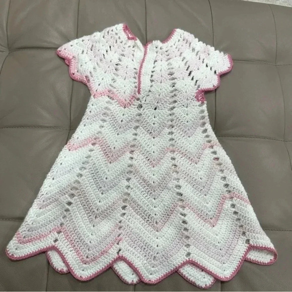 Other - Hand knitted dress size 4T